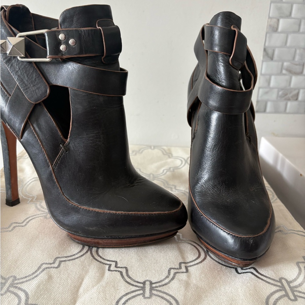 Edgy Black Women's booties